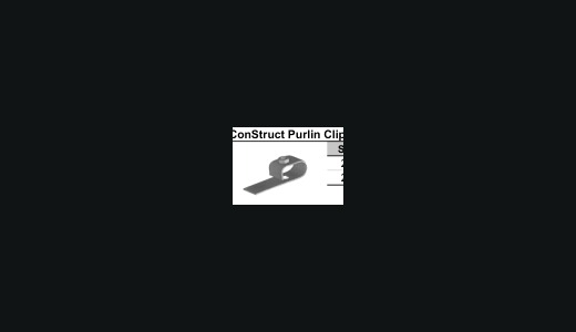 ConStruct Purlin Clips product photo